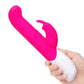 Rabbit Essentials Rechargeable Come Hither G-Spot Rabbit Vibrator Hot Pink