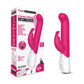 Rabbit Essentials Rechargeable Come Hither G-Spot Rabbit Vibrator Hot Pink