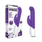 Rabbit Essentials Rechargeable Come Hither G-Spot Rabbit Vibrator Hot Purple