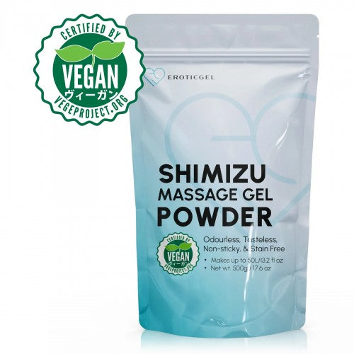 Eroticgel | Nuru Vegan Massage Gel Powder SHIMIZU 500g - Makes 50 Litres