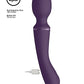 Shots Toys | VIVE Enora Wand and Vibrator Double Ended Purple