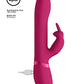 Shots Toys | VIVE Amoris 23cm USB Rechargeable Beads Rabbit Vibrator Pink