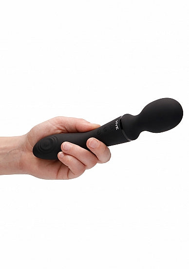 Shots Toys | VIVE Enora Wand and Vibrator Double Ended Black