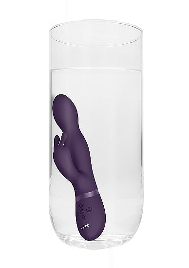 Shots Toys | VIVE Niva 360 Degrees G-Spot Rabbit Vibrator USB Rechargeable Purple