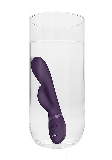 Shots Toys | VIVE Cato Pulse Wave G-Spot Rabbit Vibrator Purple