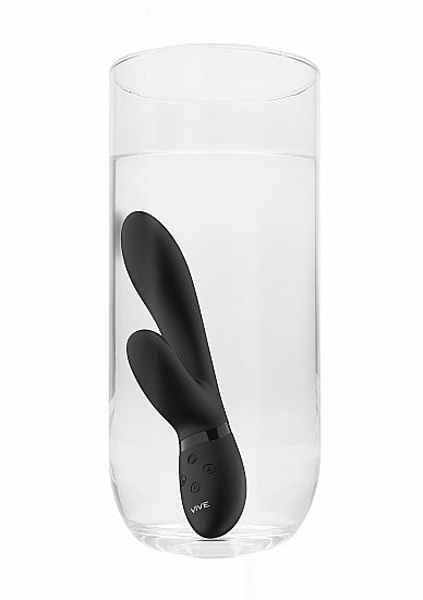 Shots Toys | VIVE Kyra Pulse Clitoral Rabbit Vibrator USB Rechargeable Black