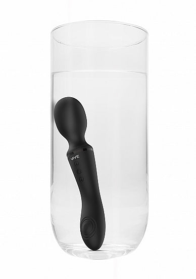 Shots Toys | VIVE Enora Wand and Vibrator Double Ended Black