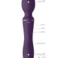 Shots Toys | VIVE Enora Wand and Vibrator Double Ended Purple