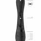 Shots Toys | VIVE Cato Pulse Wave G-Spot Rabbit Vibrator Black