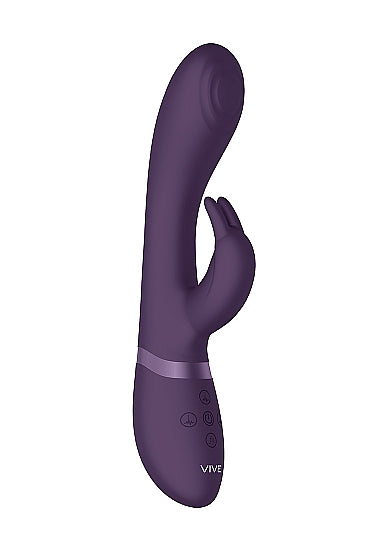 Shots Toys | VIVE Cato Pulse Wave G-Spot Rabbit Vibrator Purple