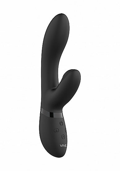 Shots Toys | VIVE Kyra Pulse Clitoral Rabbit Vibrator USB Rechargeable Black