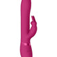 Shots Toys | VIVE Amoris 23cm USB Rechargeable Beads Rabbit Vibrator Pink