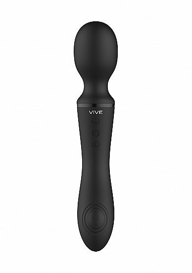 Shots Toys | VIVE Enora Wand and Vibrator Double Ended Black