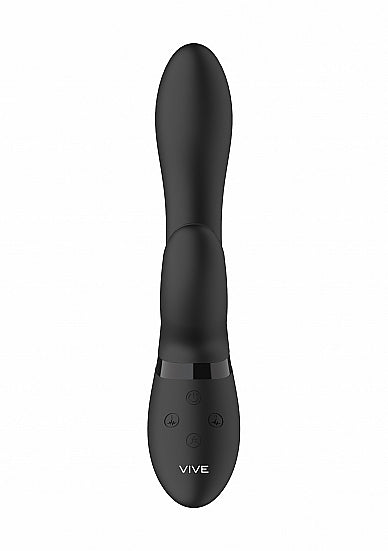 Shots Toys | VIVE Kyra Pulse Clitoral Rabbit Vibrator USB Rechargeable Black