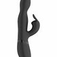 Shots Toys | VIVE Niva 360 Degrees G-Spot Rabbit Vibrator USB Rechargeable Black