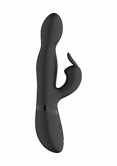 Shots Toys | VIVE Niva 360 Degrees G-Spot Rabbit Vibrator USB Rechargeable Black