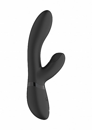 Shots Toys | VIVE Kyra Pulse Clitoral Rabbit Vibrator USB Rechargeable Black