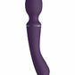 Shots Toys | VIVE Enora Wand and Vibrator Double Ended Purple