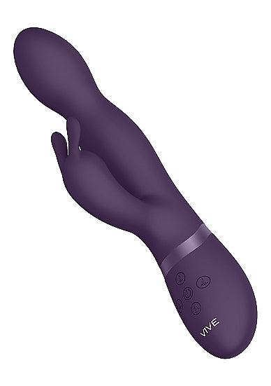 Shots Toys | VIVE Niva 360 Degrees G-Spot Rabbit Vibrator USB Rechargeable Purple