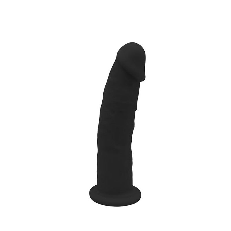 Adrien Lastic Silexd 7.5" Model 2 Realistic Silicone Dildo - Black