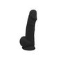 Adrien Lastic Silexd 8.5" Model 1 Realistic Silicone Dildo - Black