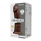 Adrien Lastic Silexd 9" Model 2 Realistic Silicone Dildo - Brown