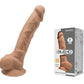 Adrien Lastic Silexd 9" Model 1 Realistic Silicone Dildo - Caramel