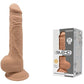 Adrien Lastic Silexd 9.5" Model 3 Realistic Silicone Dildo - Caramel