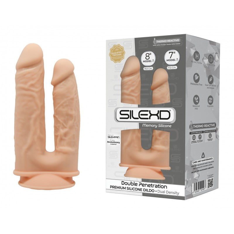 Adrien Lastic Silexd Double Penetration 8" + 7" Dildo Dong