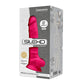 Adrien Lastic Silexd 8" Model 1 Realistic Silicone Dildo - Pink