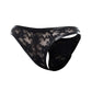 CUT4MEN L4CE Capri Thong - L4CE - C4M Black Size S/M/L/XL