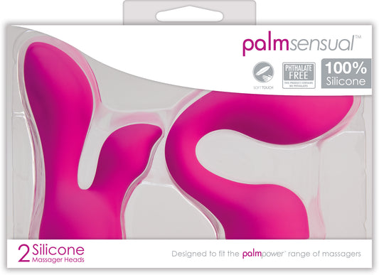 PalmPower PalmSensual Massager Heads Pink (For use with PalmPower)