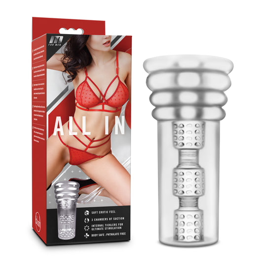 Blush Novelties | M for Men All In Stroker Clear