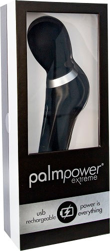 PalmPower Extreme Body Wand Vibrator Massager Black