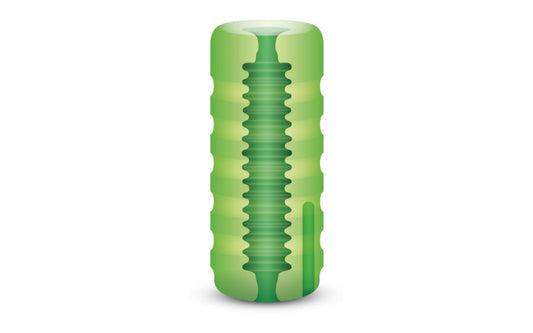 ZOLO Original Squeezable Vibrating Stroker - Green