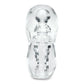 ZOLO Gripz Spinner - Clear Stroker Sleeve