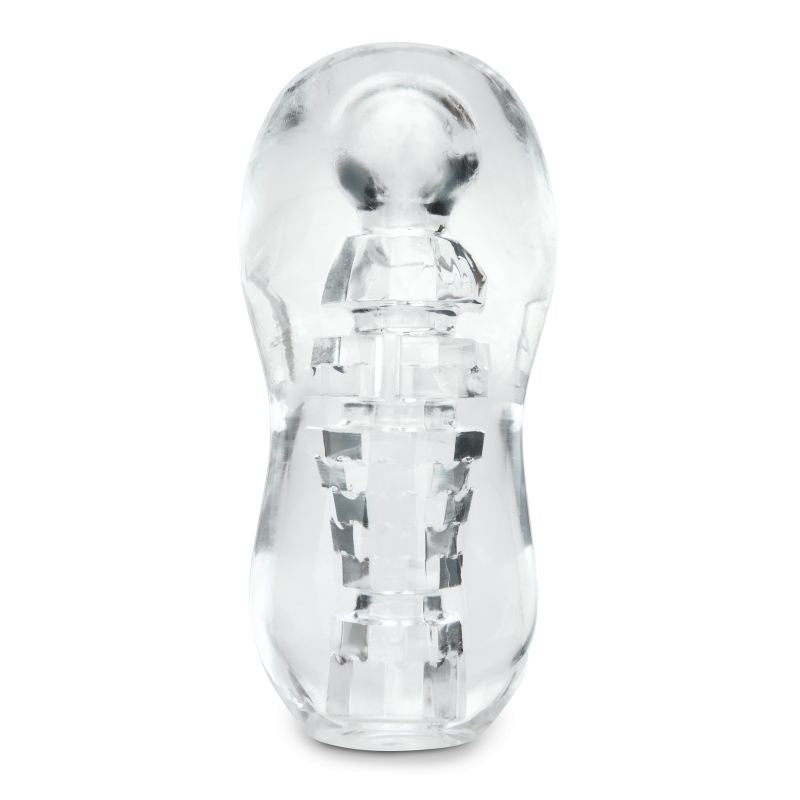 ZOLO Gripz Spinner - Clear Stroker Sleeve