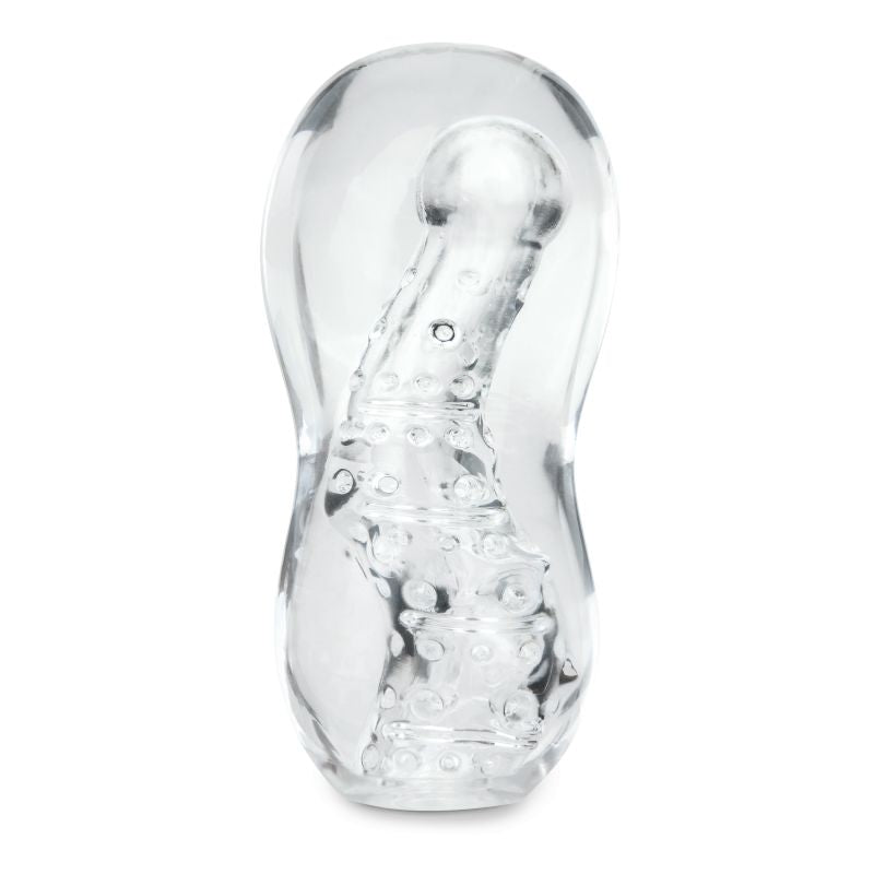 ZOLO Gripz Wavy - Clear Stroker Sleeve