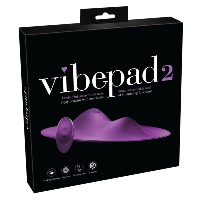 Vibepad 2 - Remote Control Vibrating Pad - Ride on the Waves of Pleasure!