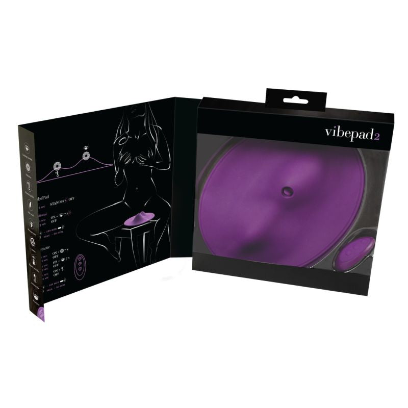 Vibepad 2 - Remote Control Vibrating Pad - Ride on the Waves of Pleasure!