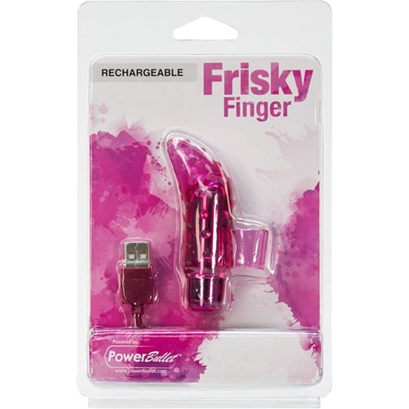 PowerBullet | Frisky Finger Rechargeable Pink