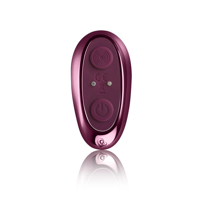 Rocks Off Knickerbocker Glory Panty Vibe Vibrator w Remote Control Burgundy