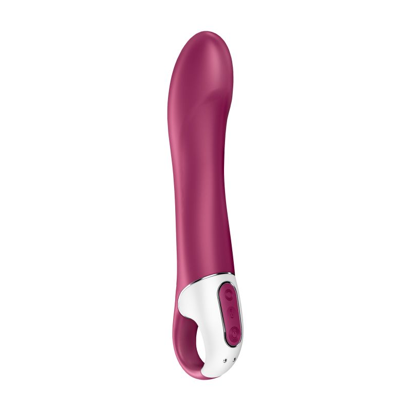 Satisfyer Big Heat Warming G-Spot Vibrator Plum