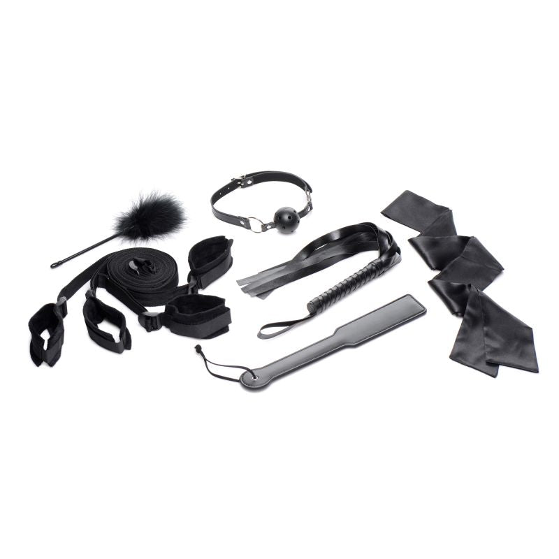 Strict | Bed Restraint Bondage Kit Black