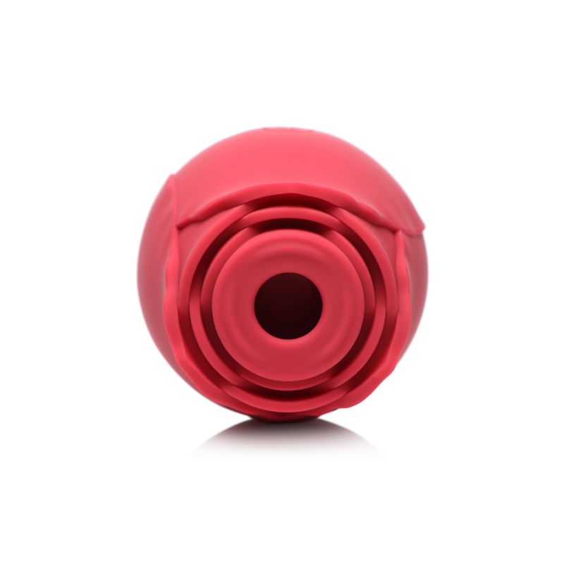 Inmi | 10X Wild Rose Silicone Suction Stimulator - Red