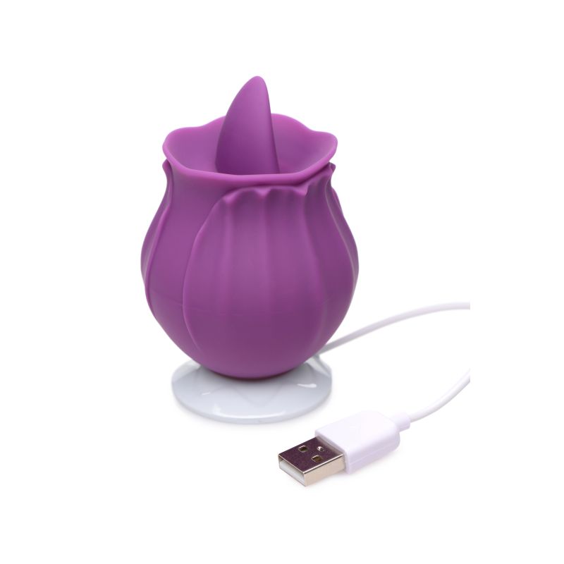 Inmi | Bloomgasm Wild Violet 10X Licking Clit Stimulator