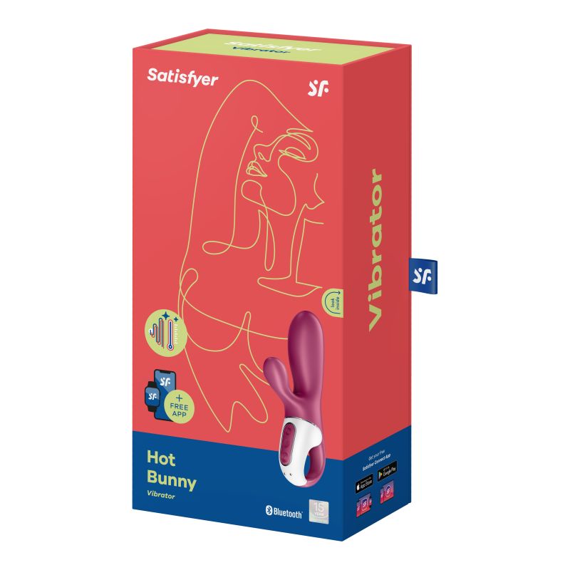 Satisfyer Hot Bunny Connect App Warming Vibrator