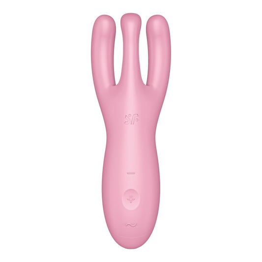 Satisfyer Threesome 4 Connect App Layon Vibrator Pink