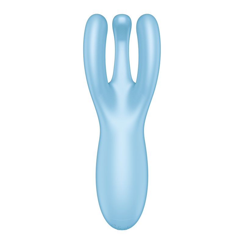 Satisfyer Threesome 4 Connect App Layon Vibrator Blue