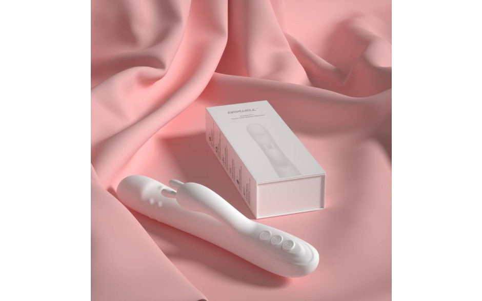 Drywell | Rabbit Pro Thrusting Vibrator White